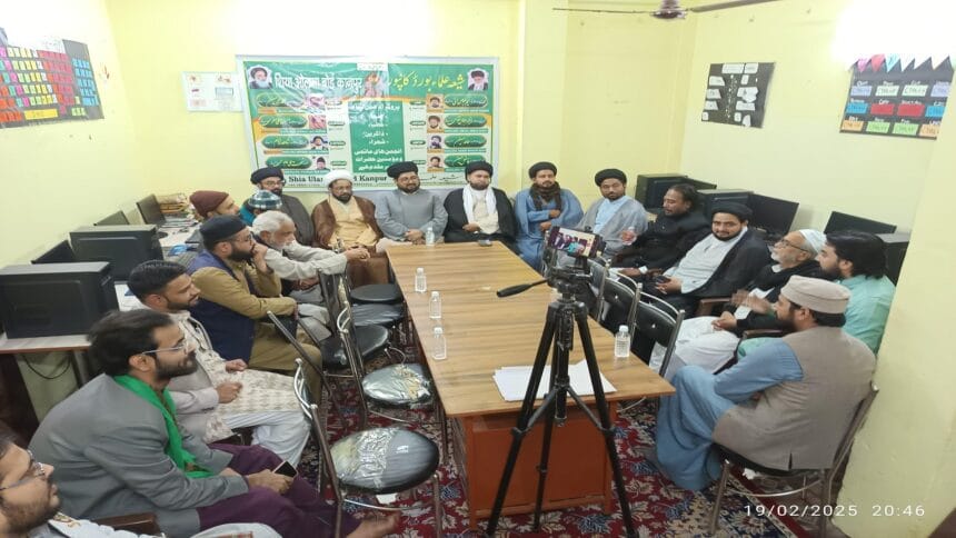 क़ौमी मसाइल के हल के लिए उलमा, ख़ुतबा और ज़ाकिरीन की मीटिंग