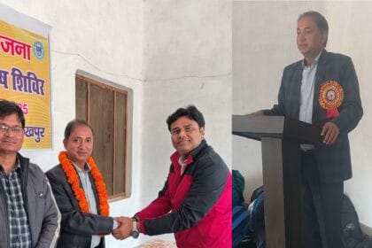 सप्त दिवसीय विशेष शिविर के तीसरे दिन नशा मुक्त जागरूकता रैली निकाली