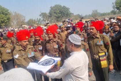 शहीद जवान अबरार अहमद को राजकीय सम्मान के साथ दी गई अंतिम विदाई