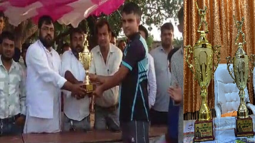 बाबा प्रीमियर लीग अंडरआर्म क्रिकेट टूर्नामेंट, ग्राम त्रिलोकपुर बना चैंपियन