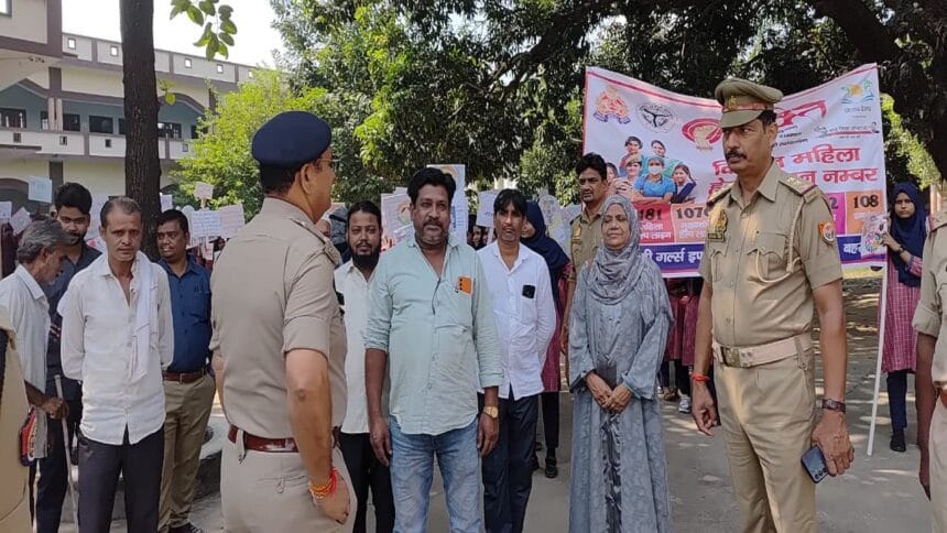 मसूद गाज़ी गर्ल्स इंटर कॉलेज, में निकाली गई मिशन शक्ति जागरूकता रैली