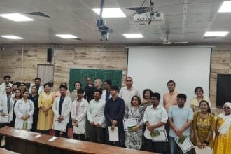 एआईआईएमएस बीबीनगर टीम ने जीता आई.ए.पी. पीडियाट्रिक क्विज़ खिताब