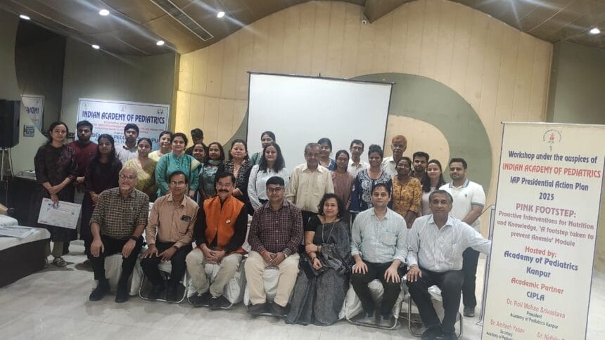 एनीमिया जागरूकता पर भारतीय बाल रोग अकादमी द्वारा कार्यशाला
