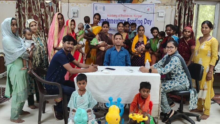 “पूरक आहार दिवस” पर भारतीय बालरोग अकादमी, जागरूकता कार्यक्रम