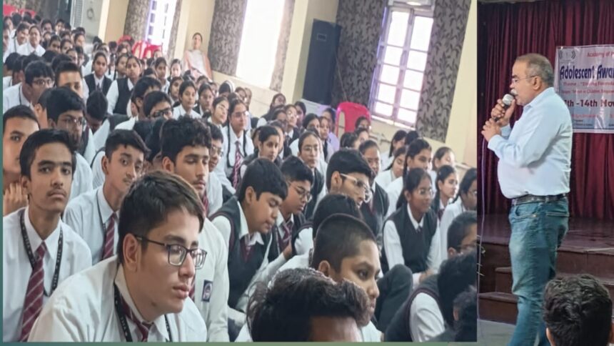 Stress Busters” विषय पर विद्यार्थियों संवाद का सिलसिला जारी